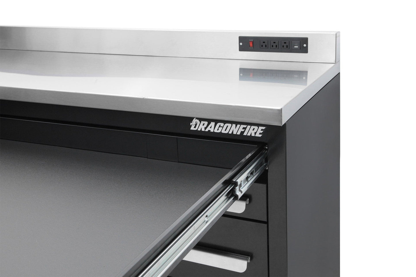 Dragonfire 20 Drawer Pro Series 9FT Workbench