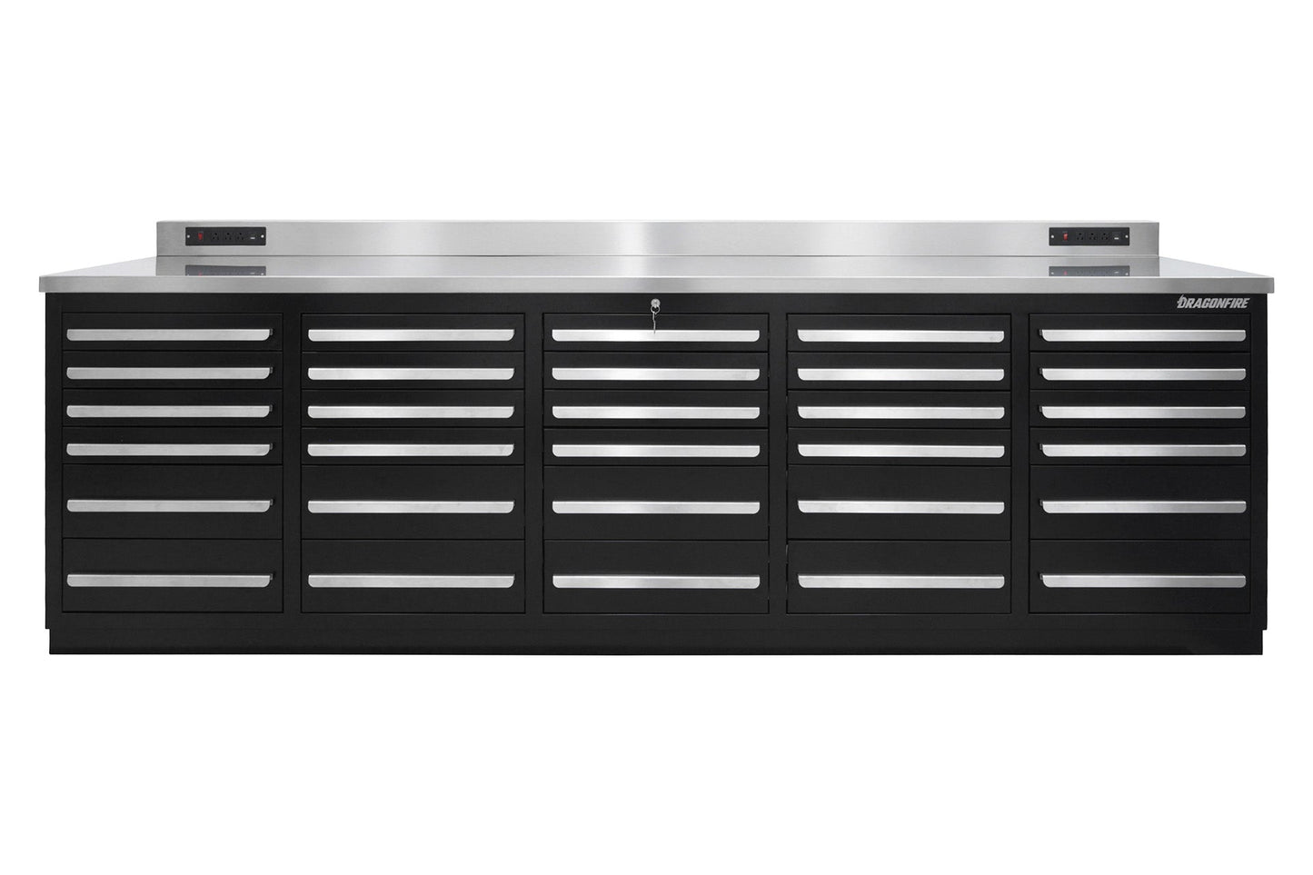 Dragonfire 30 Drawer Pro Series 9FT Workbench