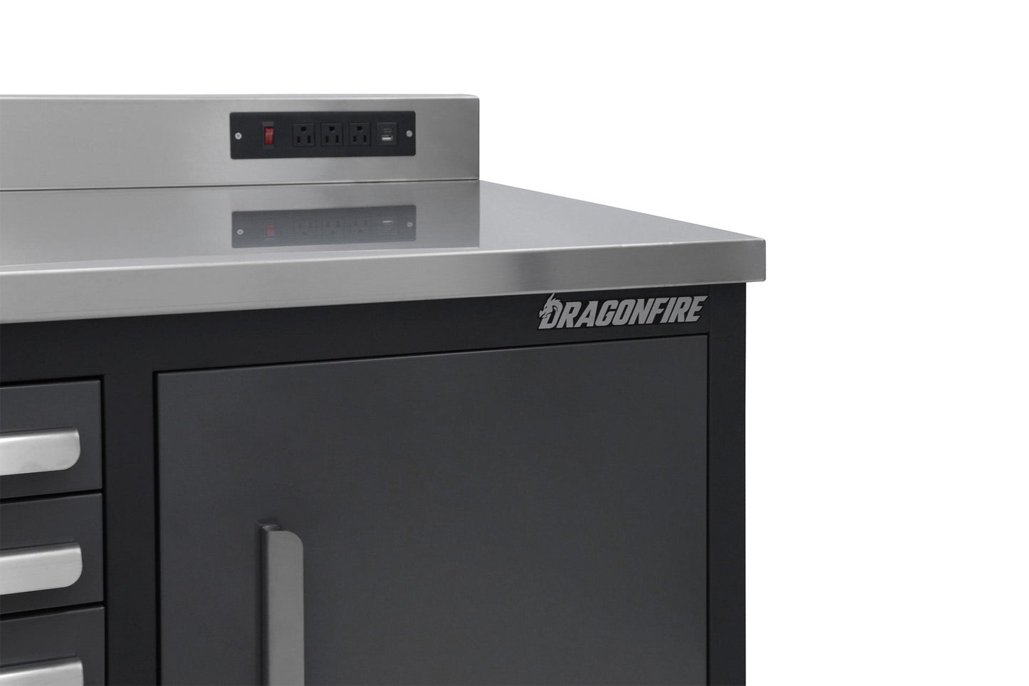 Dragonfire 18 Drawer Pro Series 9FT Workbench