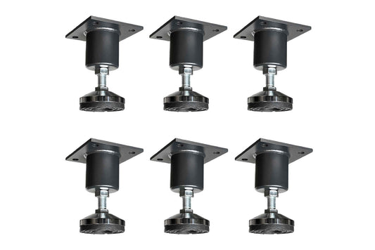 Dragonfire Heavy Duty Adjustable Leveling Feet (Set of 6)